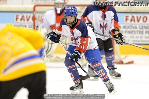 2015-01-10 Torino Bulls-Hockey Milano Rossoblu U14 0787 Alessia Labruna